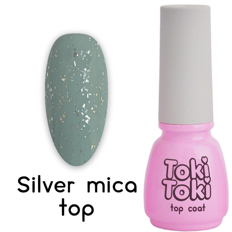 Top without sticky layer Toki Toki / Silver Mica Top, 5 ml