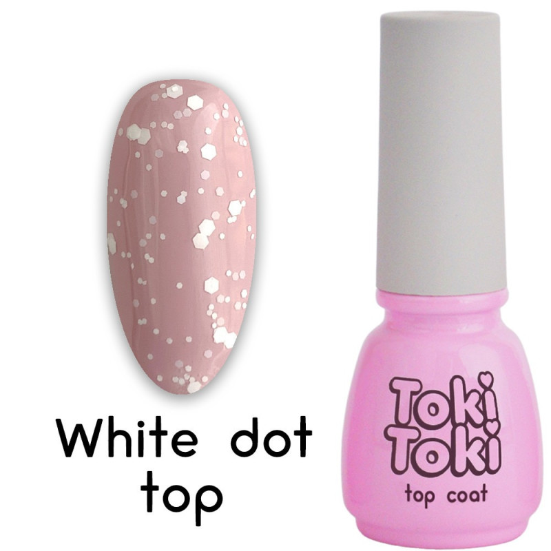 Топ без липкого слоя Toki Toki / White Dot Top, 5 мл