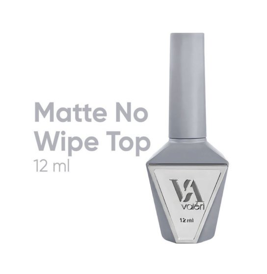 Топ для гель-лаку матовий без липкого шару VALERI - Top Matte Non Wipe, 12 мл