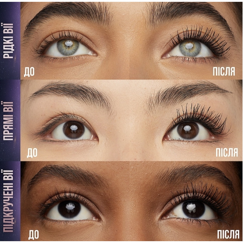 Туш для вій Maybelline New York - Lash Sensational - SKY HIGH - Very Black, 7.2 мл