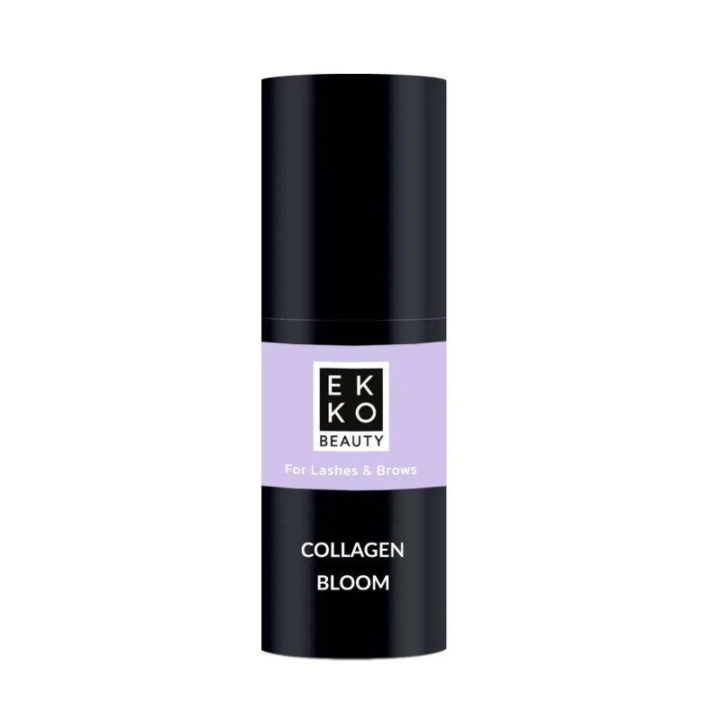 Eyebrow and eyelash care product collagen Ekko Beauty - Collagen Bloom, 10 ml