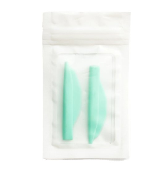 Dalashes Lash Lift Pads / LOLLIPOP / 3-L (para), turkusowy