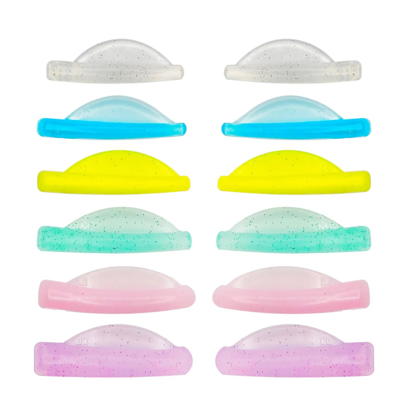 Набор валиков для ламинирования ресниц Dalashes Lash Lift Pads / MARSHMALLOW, 6 пар