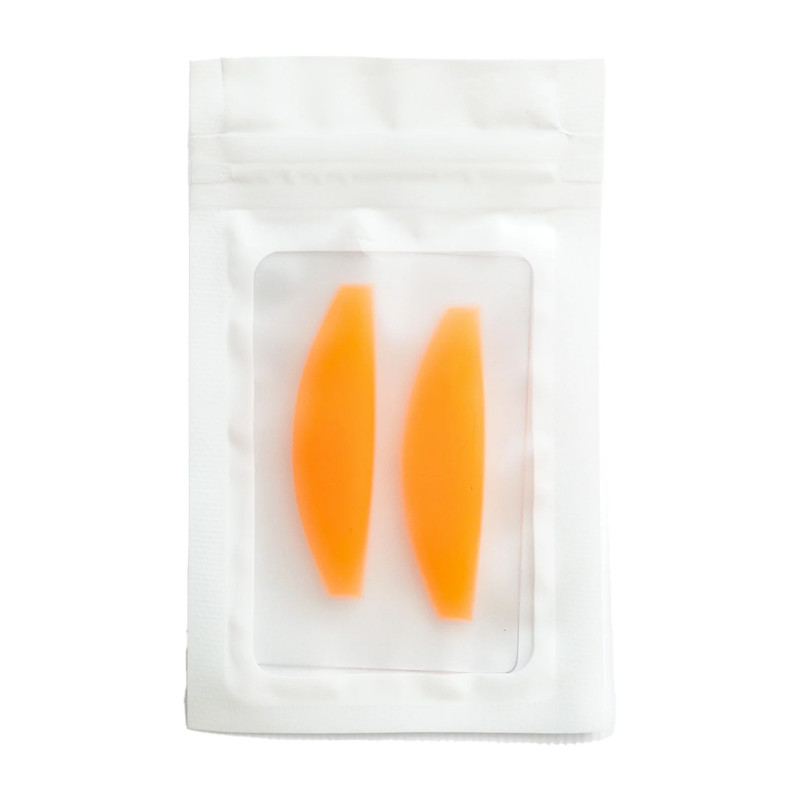 Dalashes Lash Lift Pads / MULTIKOLOR / S (para), pomarańczowy