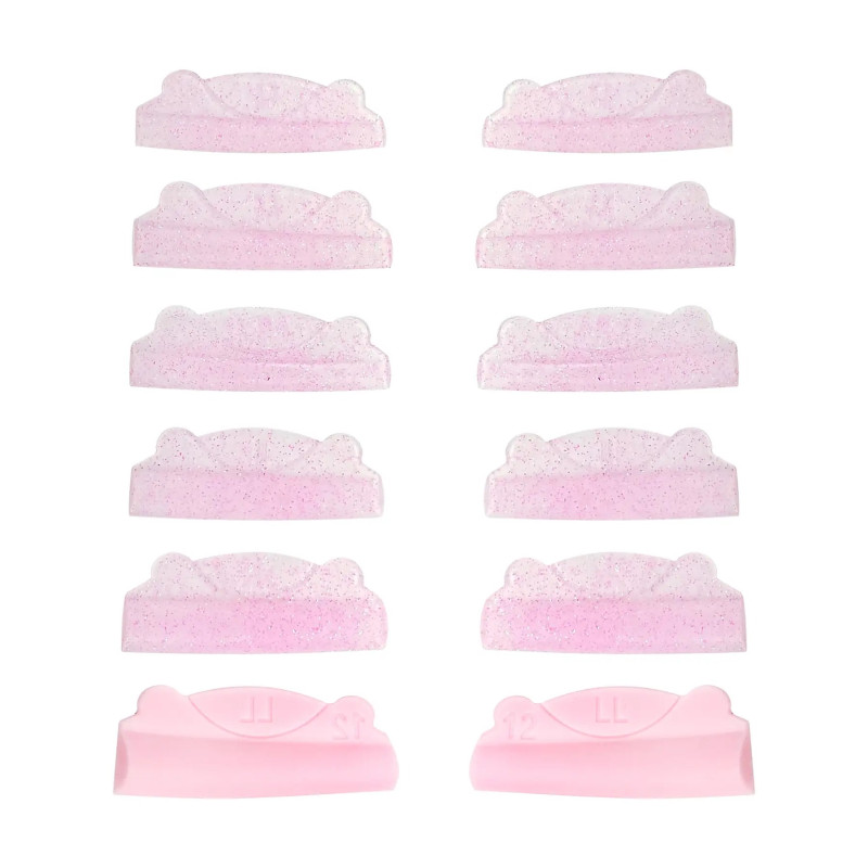 Набір валиків для ламінування вій Dalashes Lash Lift Pads / PRETTY CATS, 6 пар