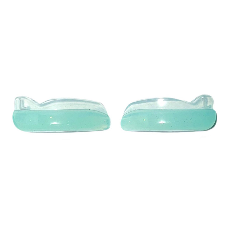 Eyelash lamination rollers LASH TREND "Twist" / size L (1 pair) / turquoise