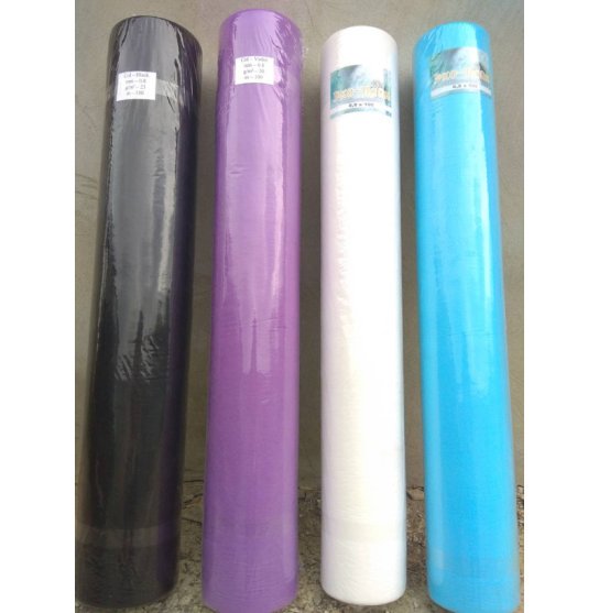 Disposable sheet in a roll 100 m 19 g/sq.m / Medium / purple, 80 cm