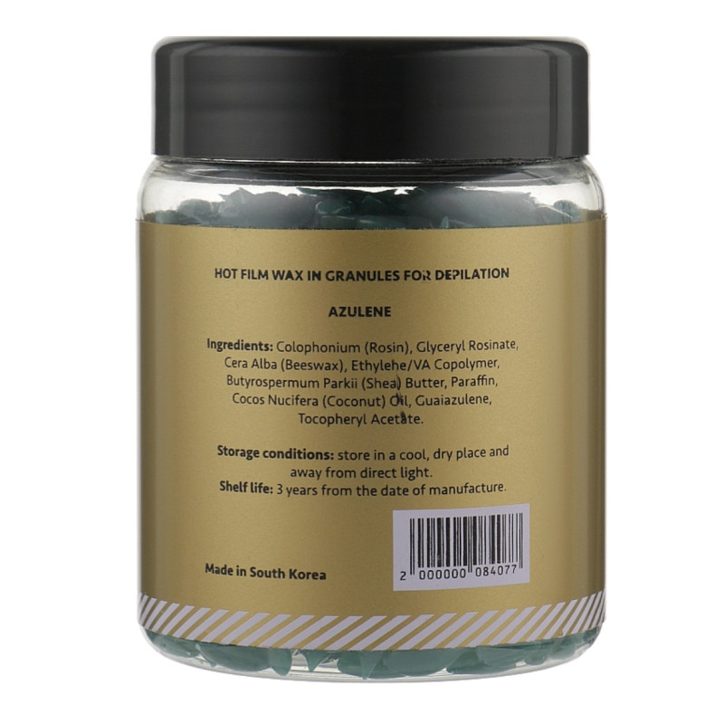 Wosk do brwi granulat WOWBROW w słoiczku / azulen, 150 g