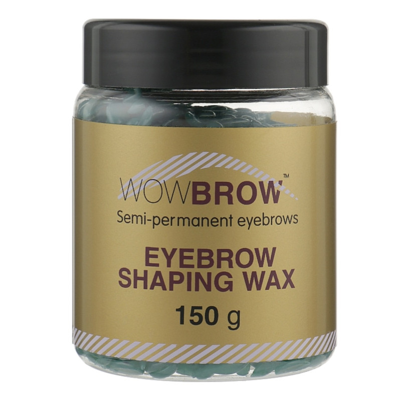 Wosk do brwi granulat WOWBROW w słoiczku / azulen, 150 g