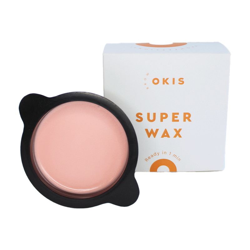 Віск для депіляції брів та обличчя Okis Brow/Super Wax, 100 гр