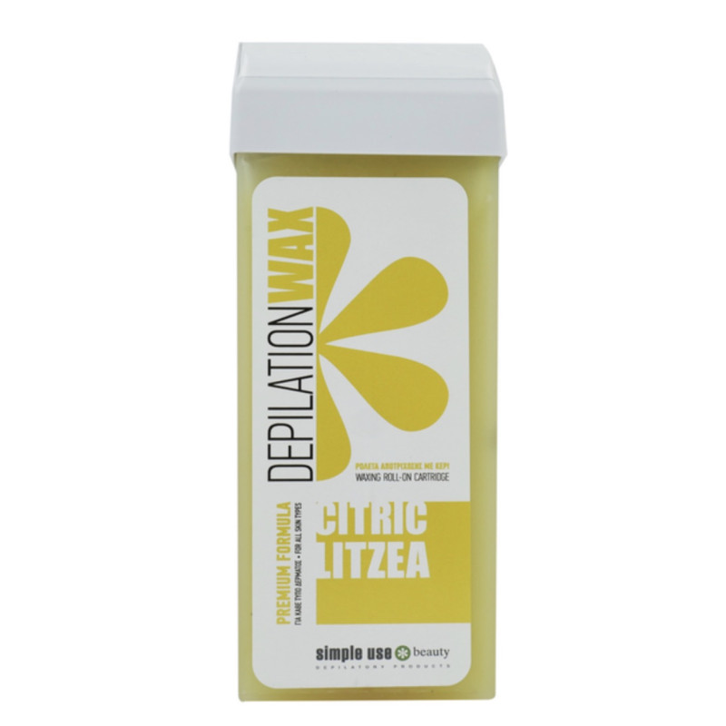 Віск для депіляції в картриджі Simple Use / Літцея (Citric Litzea), 100 мл