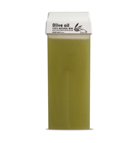 Wosk do depilacji w kartuszu Simple Use / Oliwa z oliwek (100% naturalna), 100 ml
