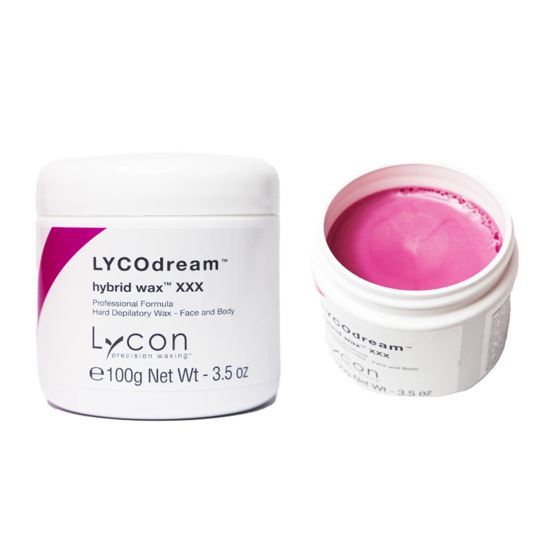 Воск горячий LYCON LYCODREAM HYBRID hot wax, 100 г (баночка)
