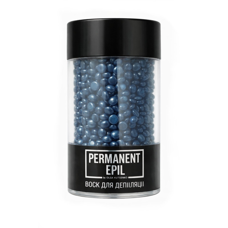 Wax granulated for eyebrows Permanent lash&brow EMERALD / transparent jar, 110 g