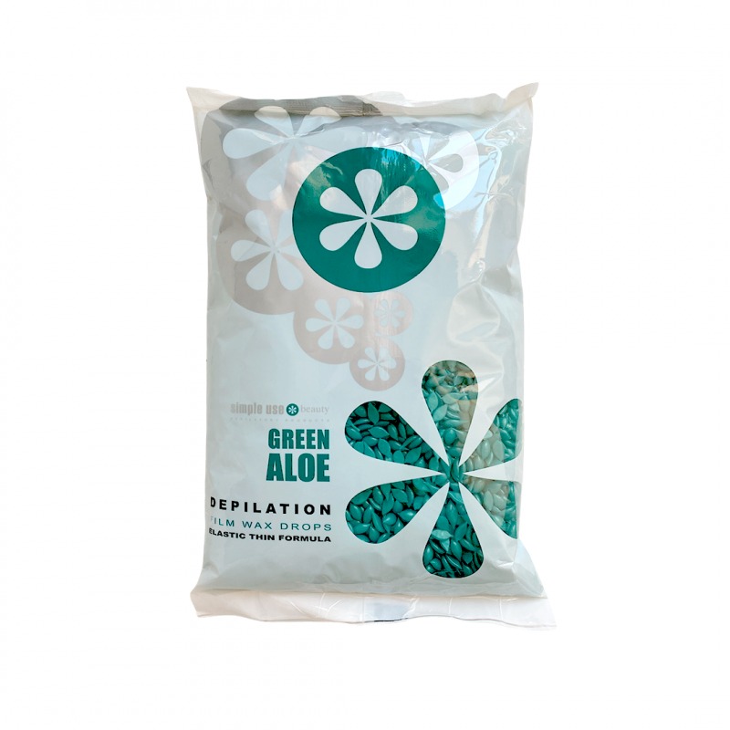 Wosk granulowany Simple Use / Zielony Aloes, 800 g