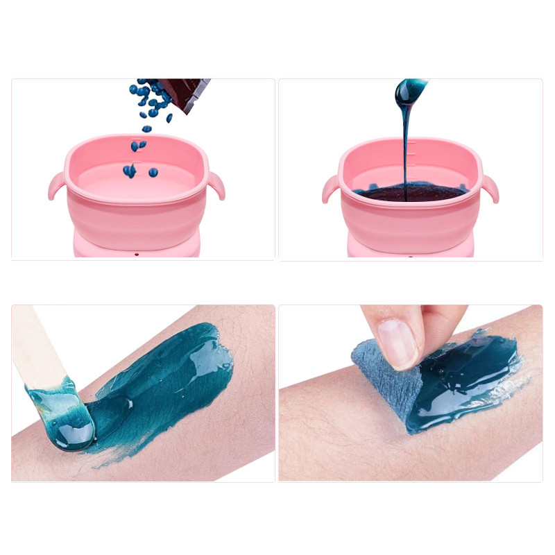 Wax Warmer (100W, 400 ml) - silicone pink