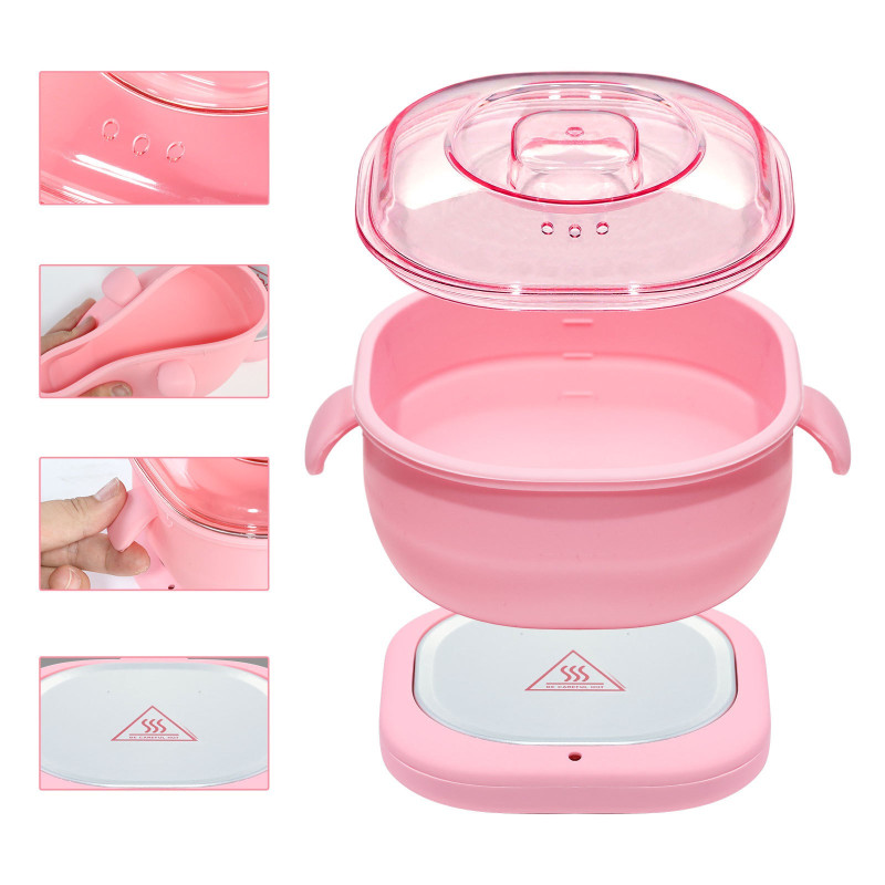 Wax Warmer (100W, 400 ml) - silicone pink
