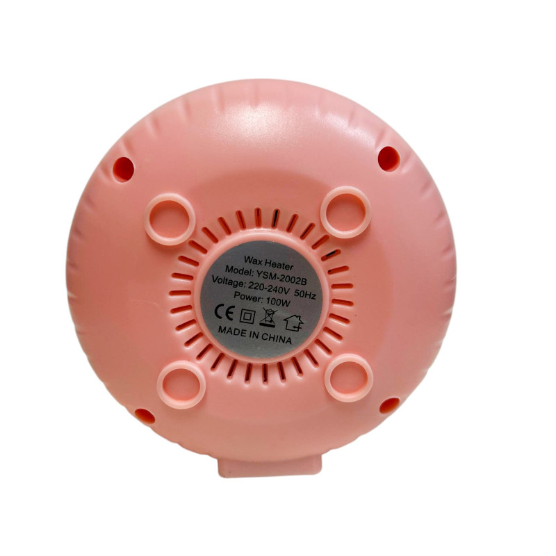 Słoik do podgrzewania wosku 200 ml (YSM-2002B) - różowy