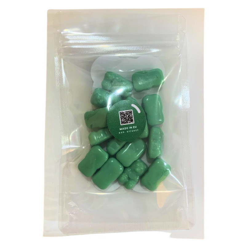 Mini topielnik do wosku Dalashes / Mini podgrzewacz do wosku / czarny (+wosk w zestawie Teddy)