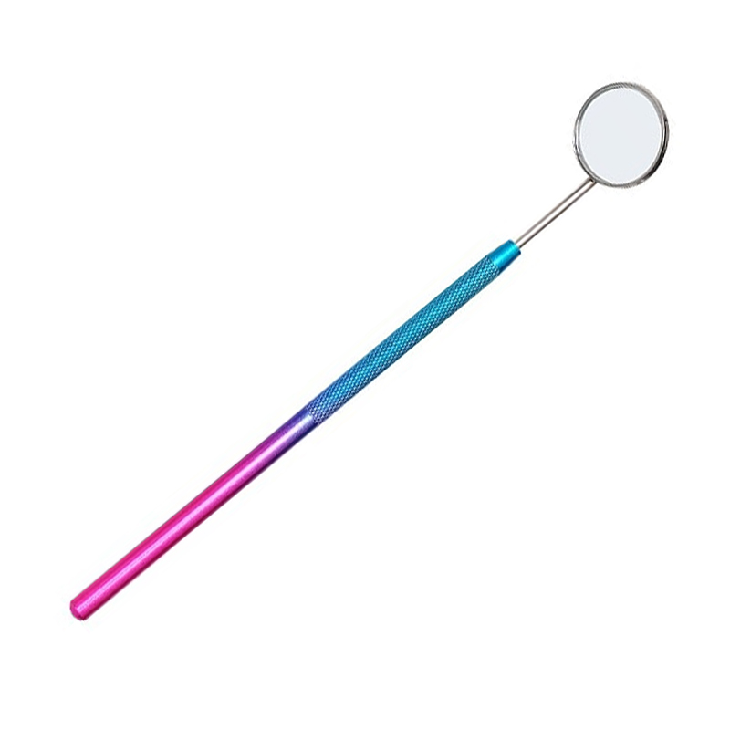 LUSTERKO do przedłużania rzęs, STALOWE, 2 cm – kameleon