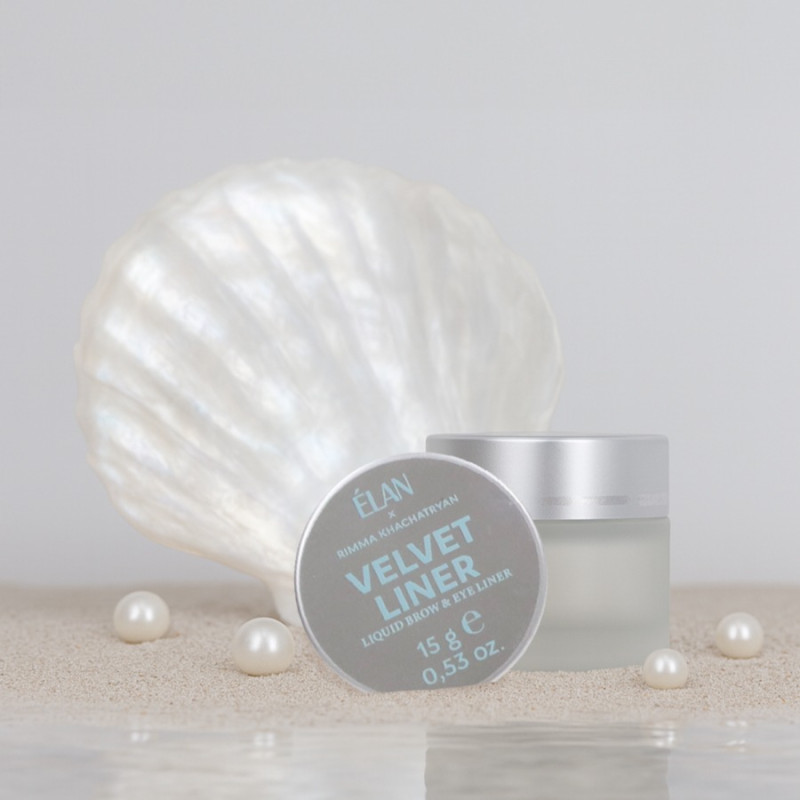Płynna kredka do brwi i oczu ELAN x Rimma Khachatryan - Velvet Liner, 15 g