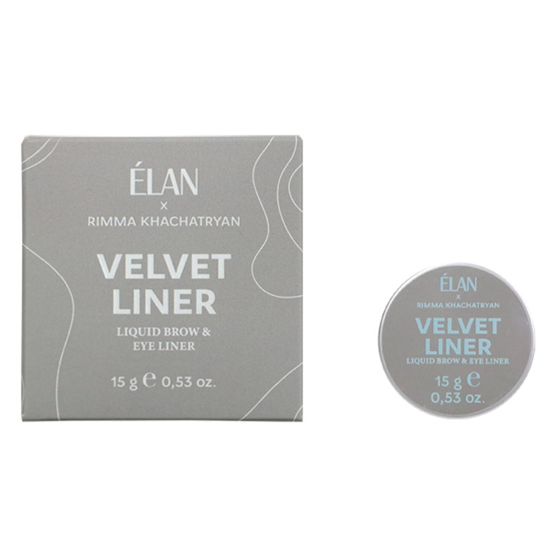 Płynna kredka do brwi i oczu ELAN x Rimma Khachatryan - Velvet Liner, 15 g