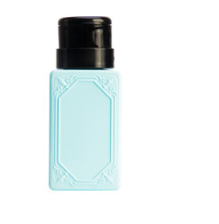 Pump dispenser for liquids (square large) 200 ml / blue
