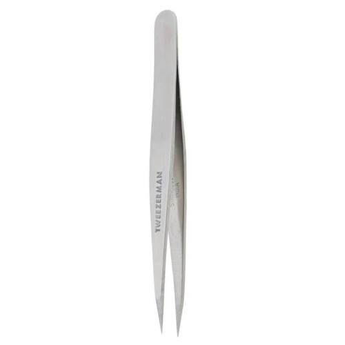 Tweezerman eyebrow tweezers standard / metallic (point)