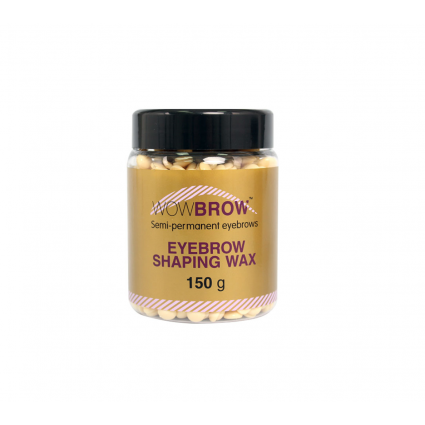 Brow wax granules WOWBROW in can / white chocolate, 150 g