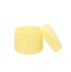 Cosmetic jar with a twist-off lid for storage, 1 pc. - yellow, 10 g
