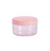 Cosmetic jar with a twist for storing henna, 1 pc - with a pink lid - 10 g