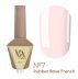 Baza do lakieru hybrydowego VALERI - Rubber Base French - №007, 12 ml