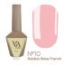 Baza do lakieru hybrydowego VALERI - Rubber Base French - №010, 12 ml