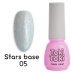 Base with gold leaf for gel polish Toki Toki / Stars Base SB05, 5 ml