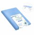 Чохол на кушетку масло-водонепроникний з гумкою Polix PRO&MED (0,8х2,1м) - блакитний