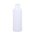 Liquid bottle, cosmetic container - white with a white lid, 100 ml