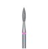 Nóż diamentowy płomień ostry 2,1 mm / czerwony STALEKS PRO / FA11R021/8K