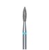 Nóż diamentowy płomień ostry 2,1 mm / niebieski STALEKS PRO / FA11B021/8K