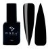 Гель лак для ногтей DNKa / ULTRA BLACK (черный, эмаль), 12 мл