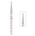 Nail brush with cap / No. 05 thin, 11 mm / flamingo print