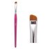 ZOLA Brush #09 / Angled Soft for Eyebrows / Raspberry
