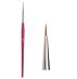 ZOLA Brush #12 / thin for eyebrows / raspberry