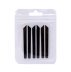 Eyelash compensators, 3 pairs / STRAIGHT / black
