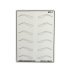 Silicone training mat / eyebrow stencil / CX-4, 1 pc.