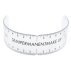 Eyebrow marking ruler Semipermanentmakeup
