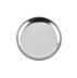 Tray for tools and other things, ROUND - silver