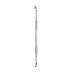 Double-sided cosmetic spoon STALEKS PRO EXPERT 20 TYPE 1 (uno + slotted spoon)