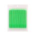 Microbrushes extended in a package long head - green, 100 pcs