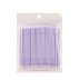 Microbrushes extended in a long head package - soft purple, 100 pcs.