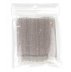 Microbrushes in a package of 100 pcs - GLITTER gray with colored glitter